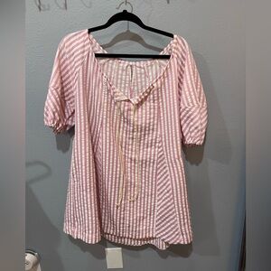 Women’s Striped Mini Dress